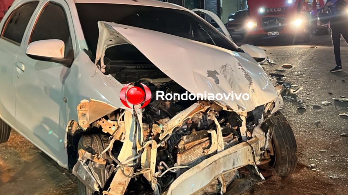 NA PINHEIRO: Motorista sofre ferimentos após forte batida entre veículos 