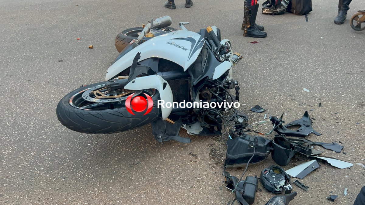 BMW: Motociclista fica seriamente ferido após motorista de Ranger avançar