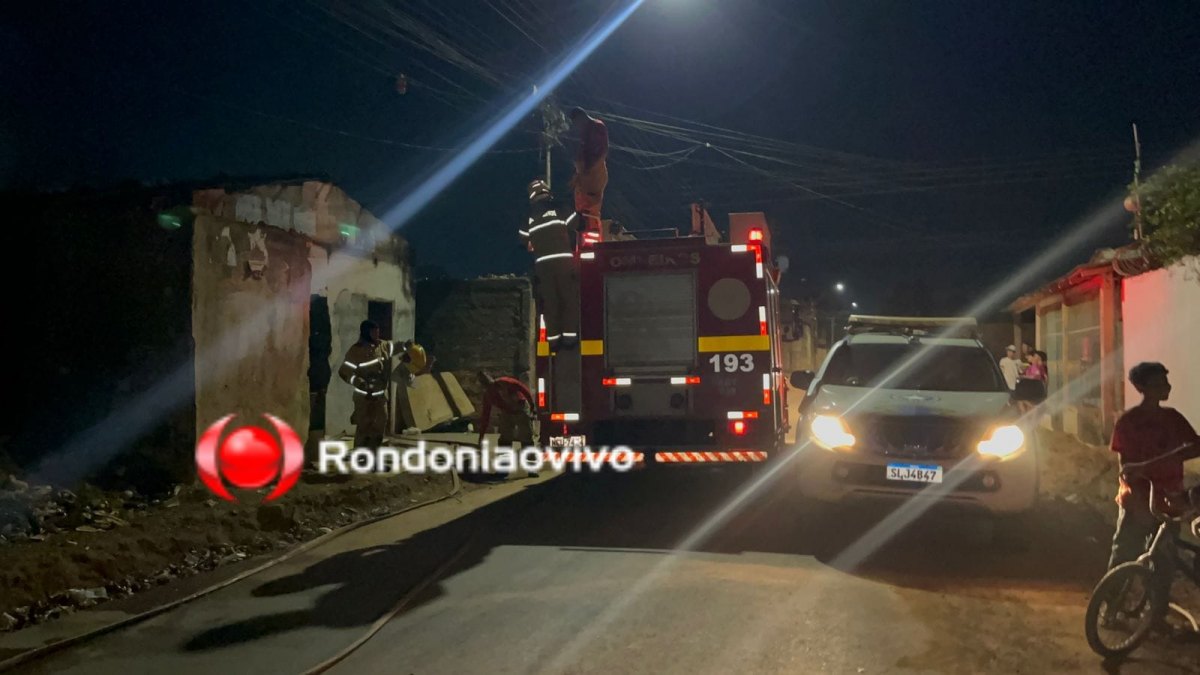 URGENTE: Incêndio atinge residência na zona Leste de Porto Velho 