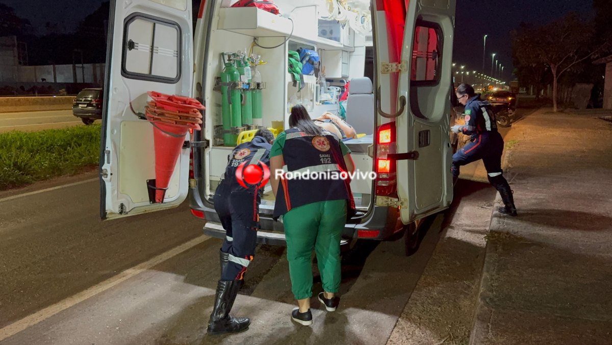 VÍDEO: Mulher fica gravemente ferida após capotamento na BR-364