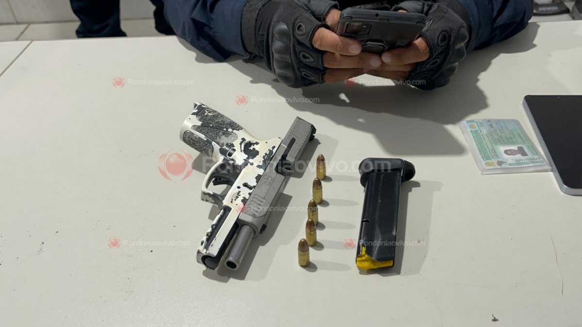 BR-364: Apenado do MT é preso em RO após tentar matar a ex-mulher a tiros