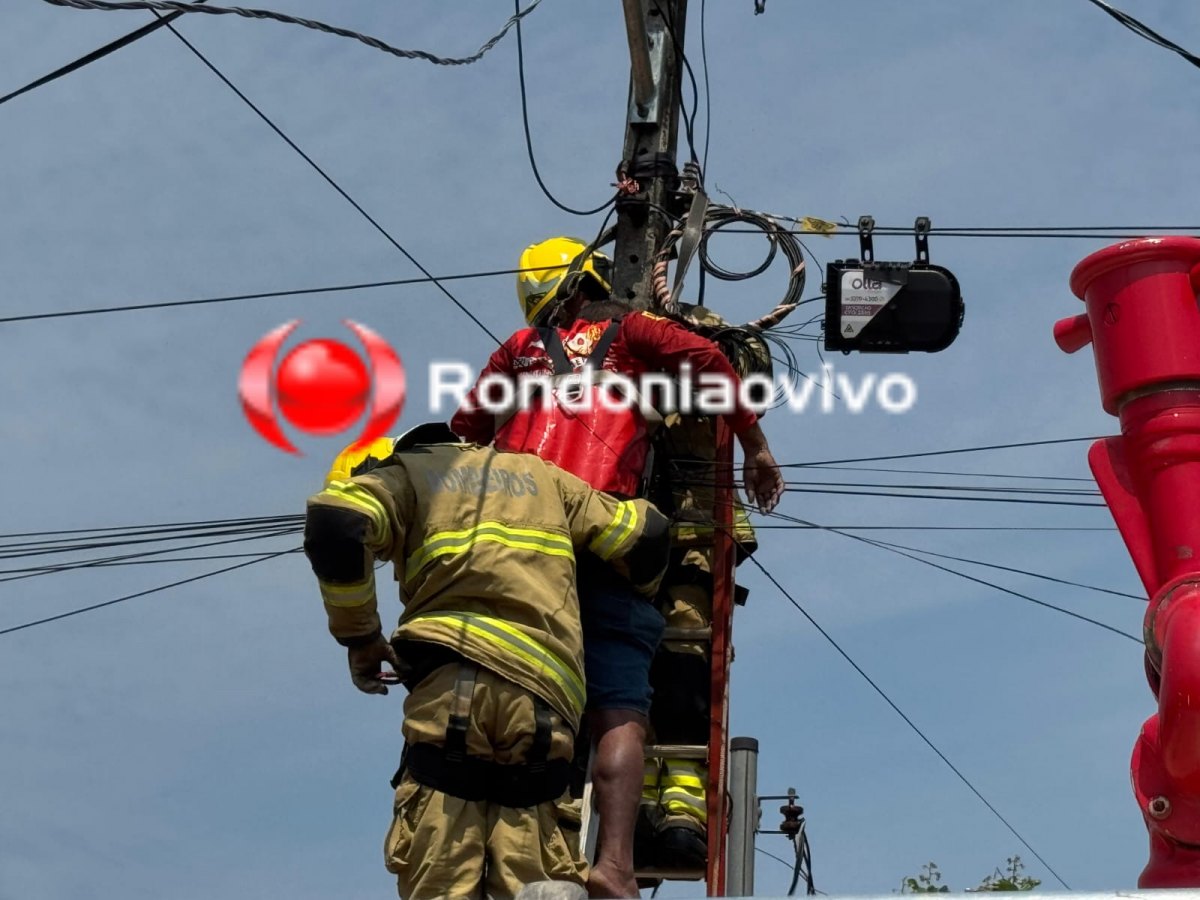 TRÁGICO: 'Léo eletricista' morre vítima de forte descarga elétrica ao subir em poste