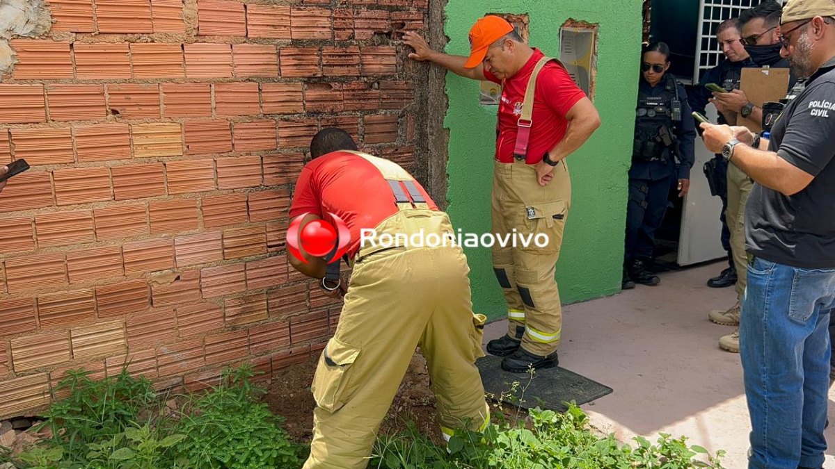 VÍDEO: Pai e mãe são acusados de enterrar feto na frente de casa