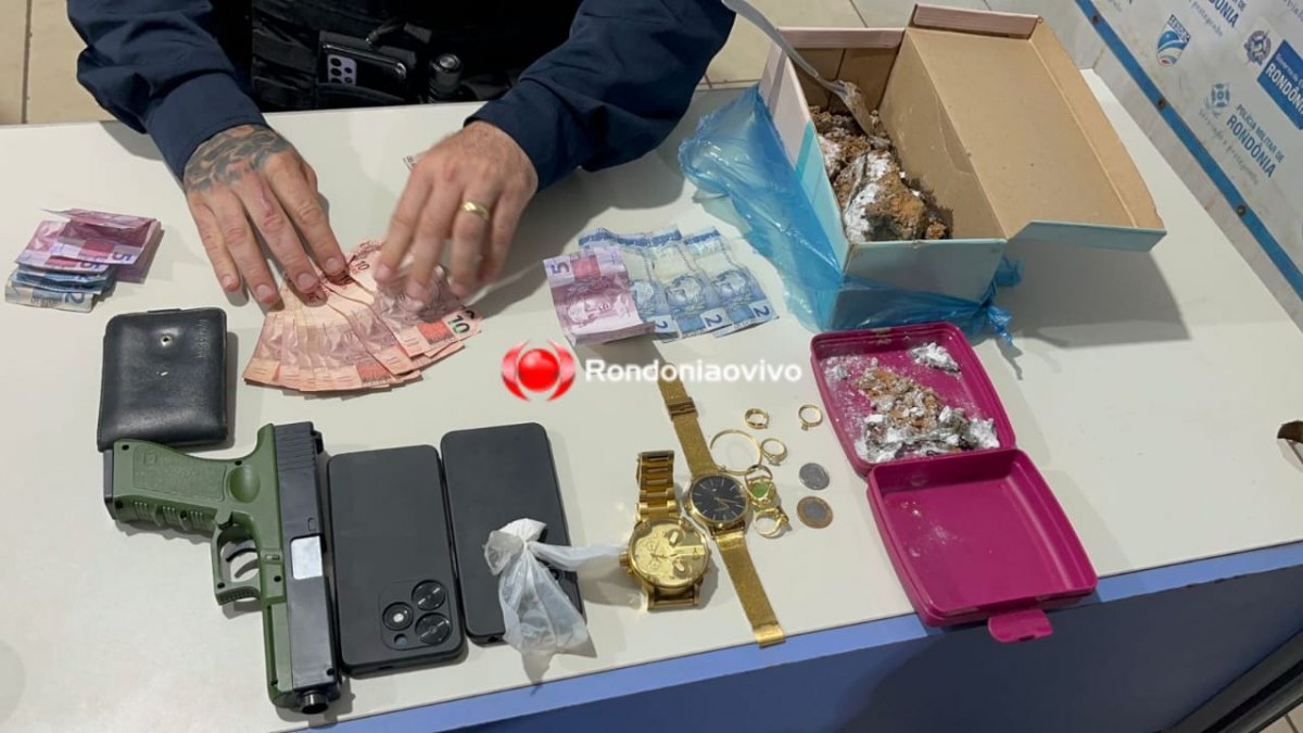 VÍDEO: Equipe do sargento Machado fecha mais uma boca de fumo em Porto Velho 