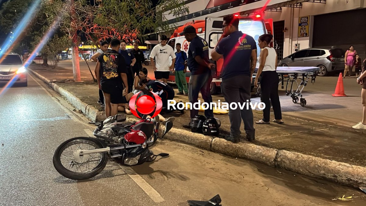 URGENTE: Duas pessoas ficam feridas em acidente na Nações Unidas 