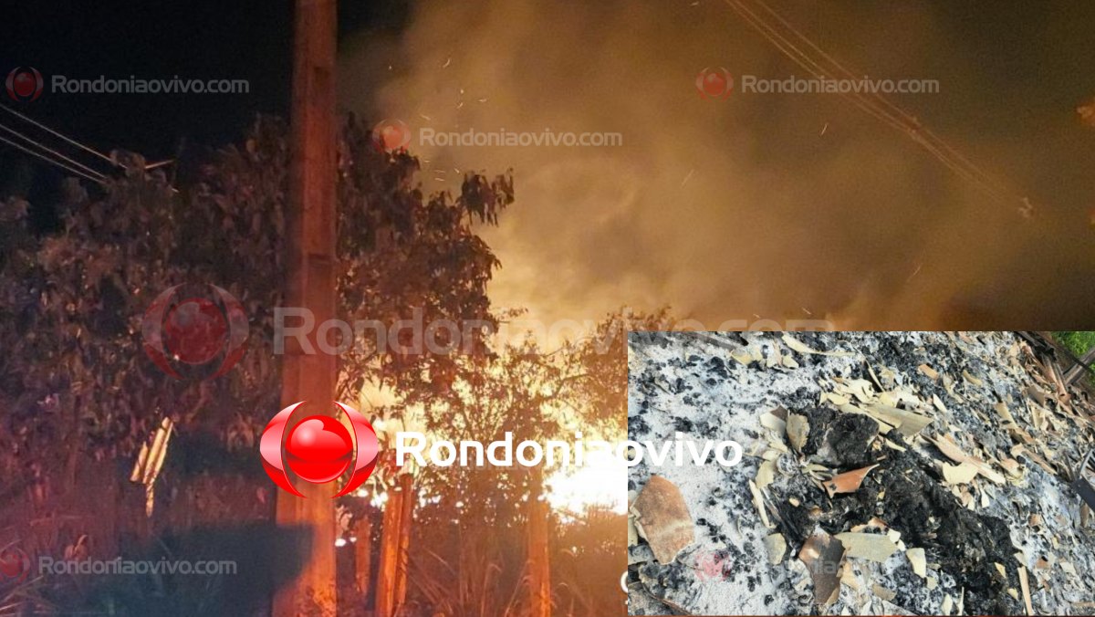 IDENTIFICADO: Corpo de homem é encontrado carbonizado após incêndio em residência