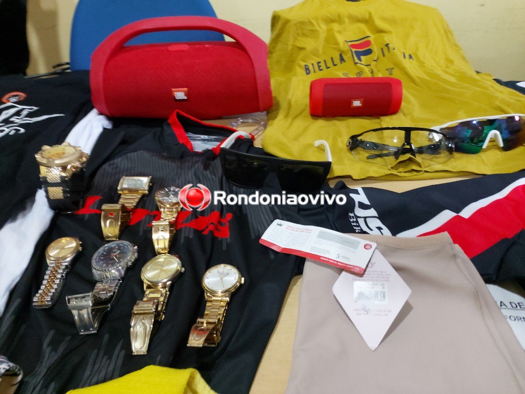 INVESTIGAÇÃO: Delegacia de Patrimônio recupera fardas e algemas da polícia furtadas em loja