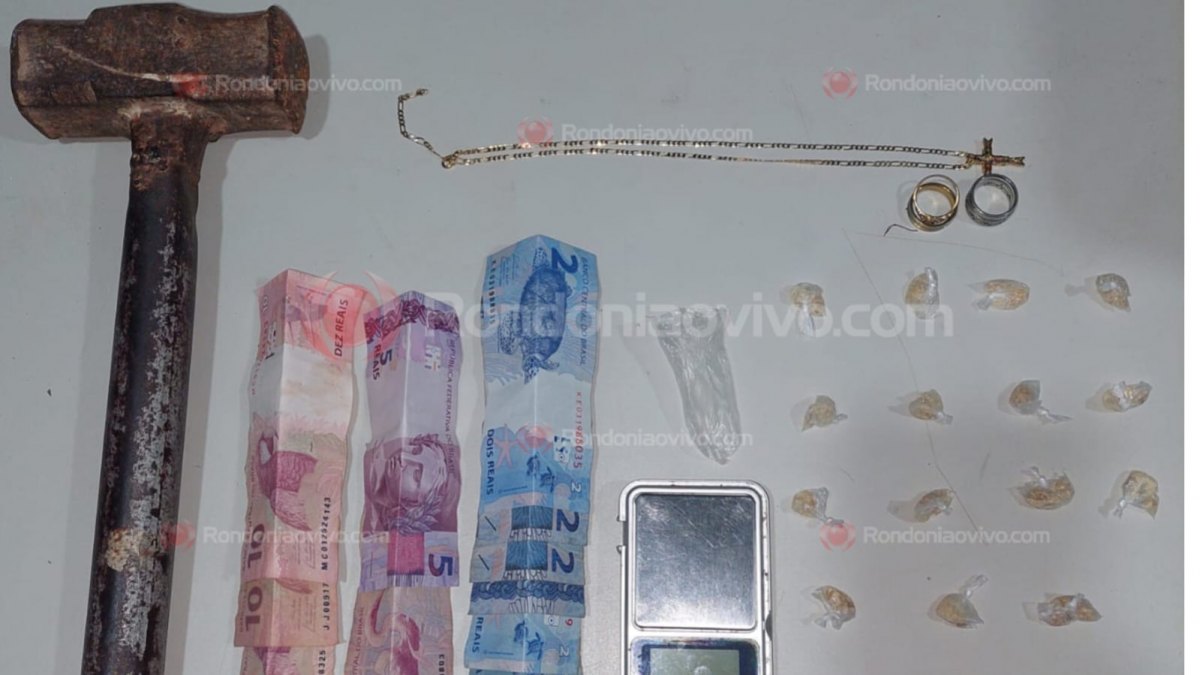 FIM DA ARTIMANHA: Equipe do sargento Machado prende mulher que escondia droga em marreta