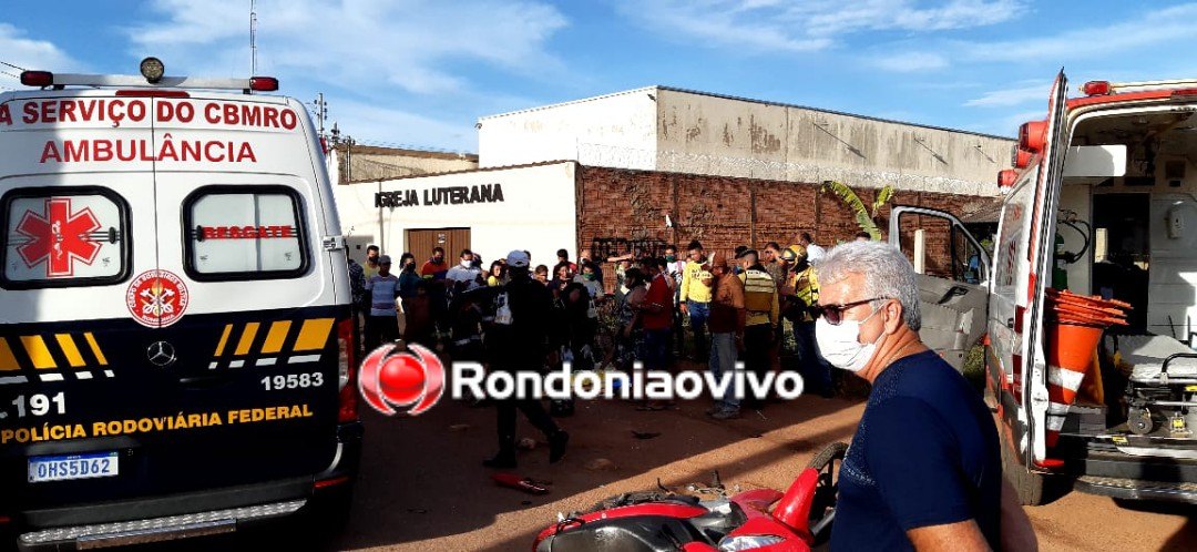 GRAVE: Mulheres ficam seriamente lesionadas em acidente envolvendo moto e carro