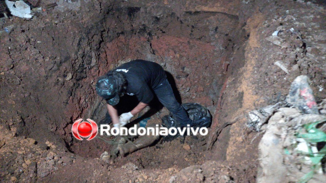 ASSISTA: Vídeo mostra momento da prisão de sobrinho que matou o tio e enterrou