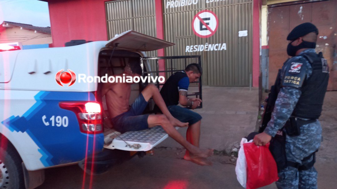 ASSISTA: Vídeo mostra assaltantes capotando carro roubado na Mamoré