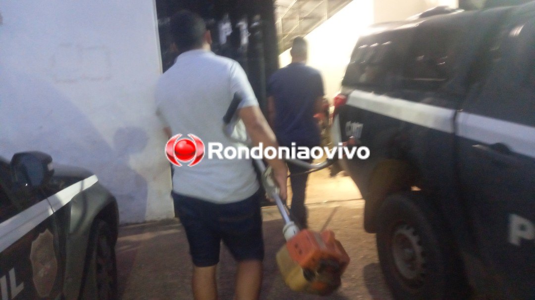 ASSISTA: Vídeo mostra assaltantes capotando carro roubado na Mamoré