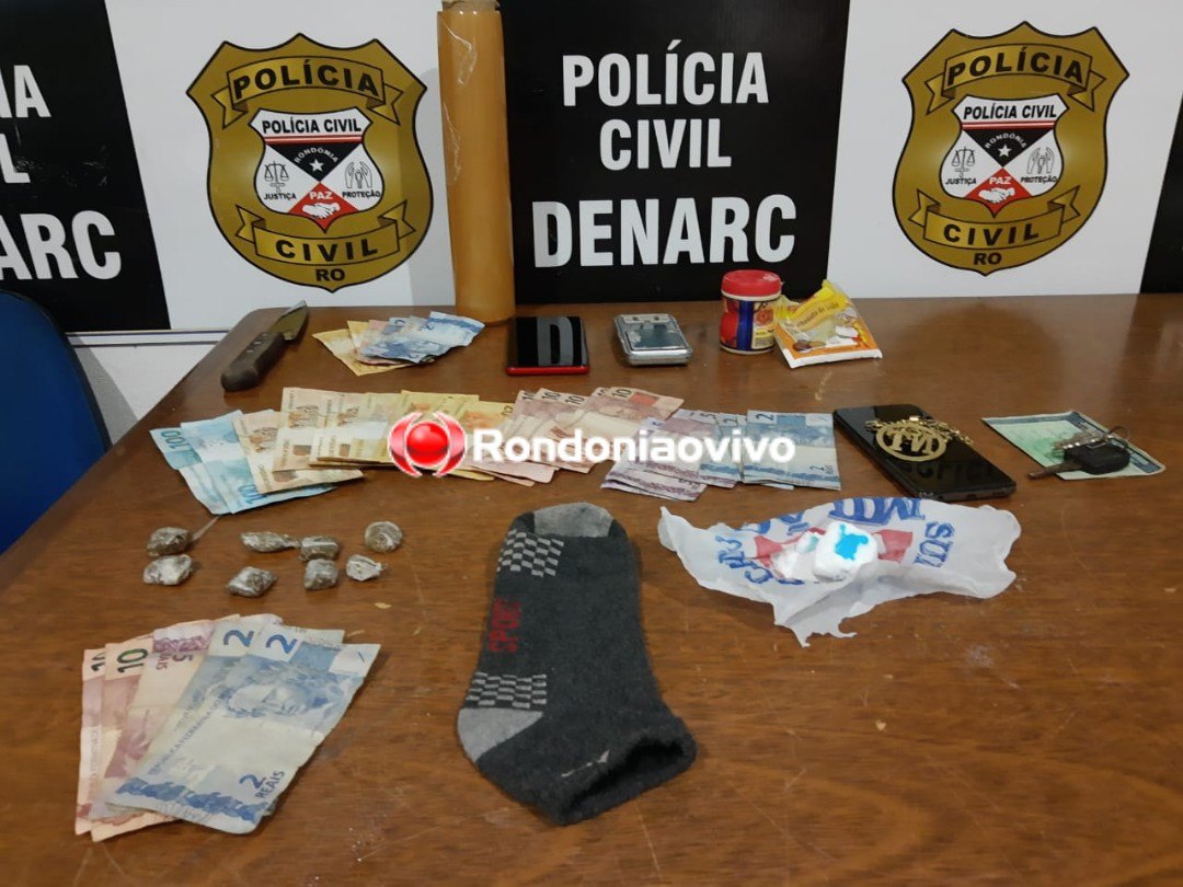 INVESTIGAÇÃO: Denarc prende cunhados que vendiam droga em casa monitorada por câmeras