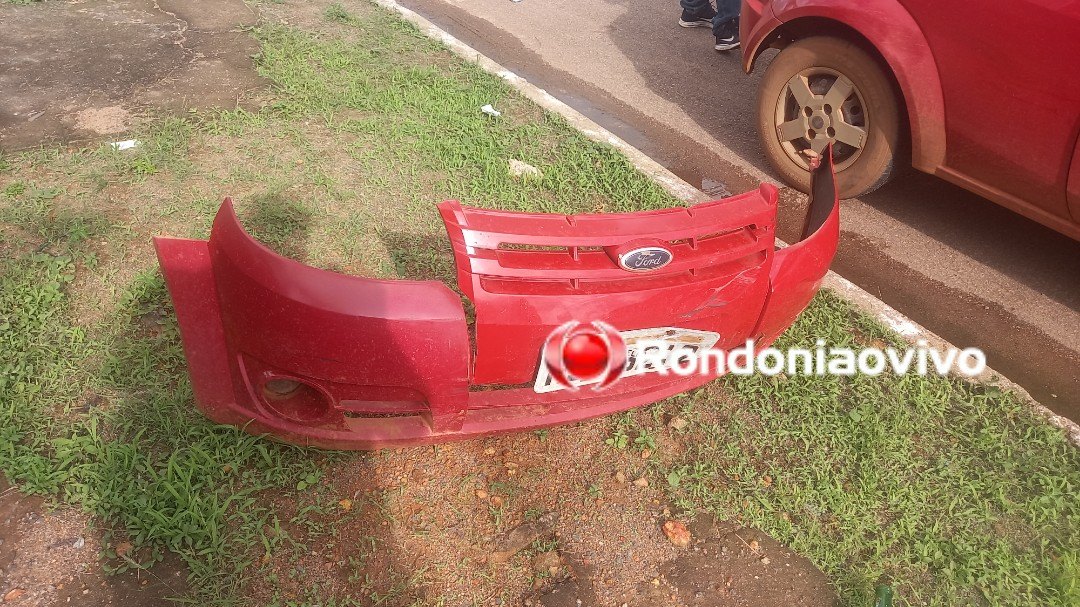 VÍDEO: Motociclista é atropelado por carro na Duque de Caxias