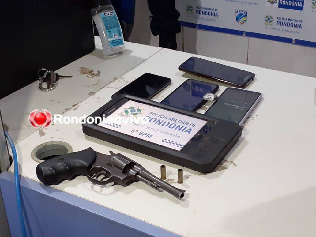 ATUALIZADA: Assaltante que trocou tiros com policial à paisana é preso após cerco da PM