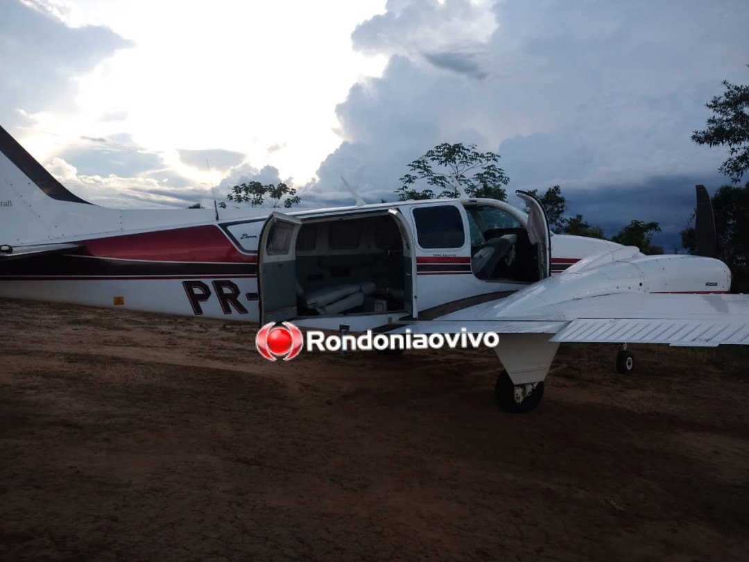 VÍDEO: PF e FAB interceptam aeronave com mais de meia tonelada de cocaína
