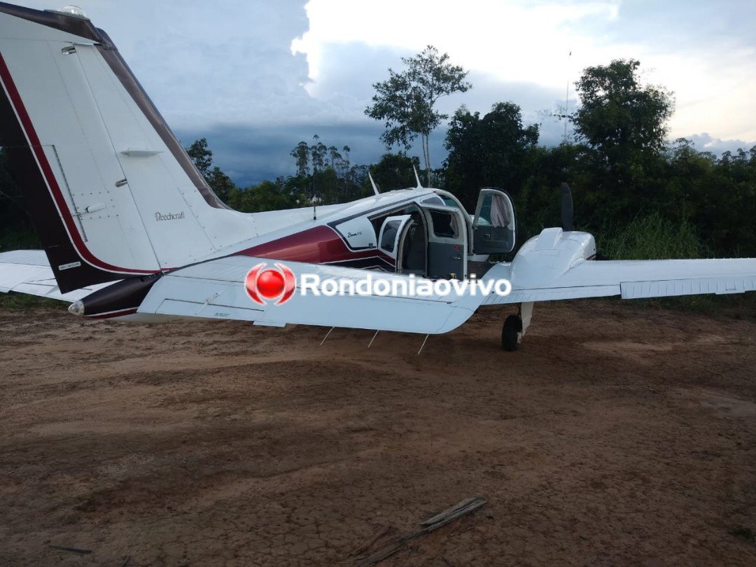 VÍDEO: PF e FAB interceptam aeronave com mais de meia tonelada de cocaína