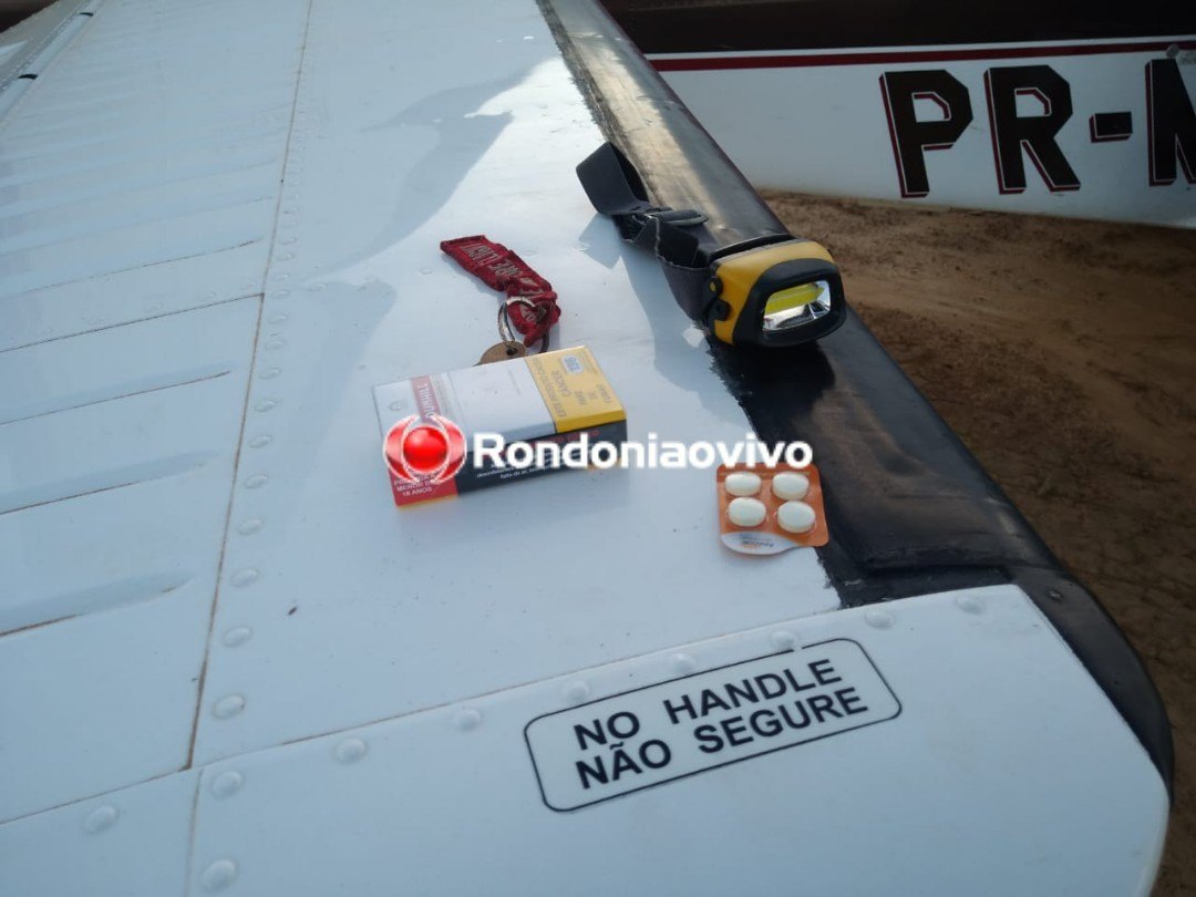 VÍDEO: PF e FAB interceptam aeronave com mais de meia tonelada de cocaína
