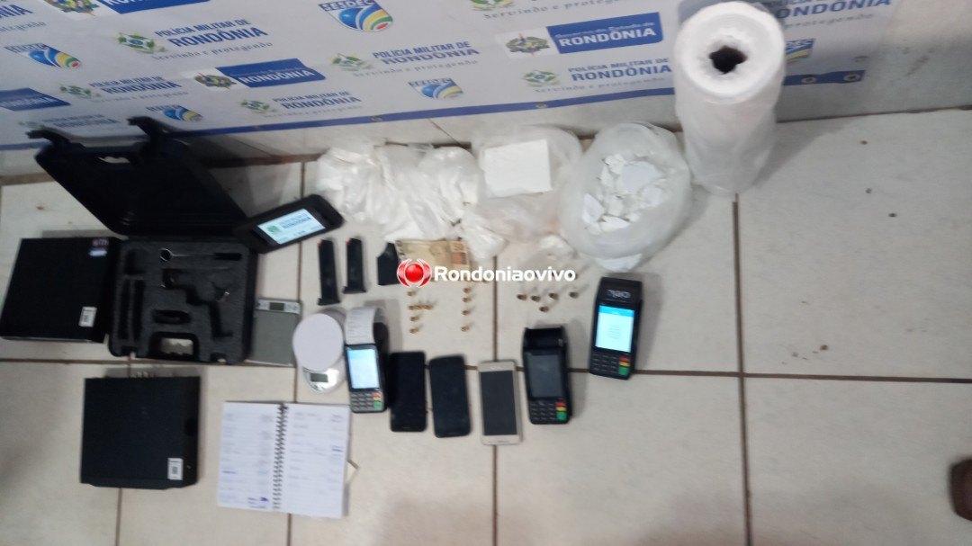 VENDIA NO CRÉDITO: PM prende traficante com quatro quilos de cocaína em apartamento