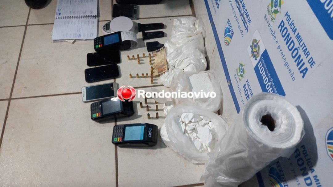 VENDIA NO CRÉDITO: PM prende traficante com quatro quilos de cocaína em apartamento