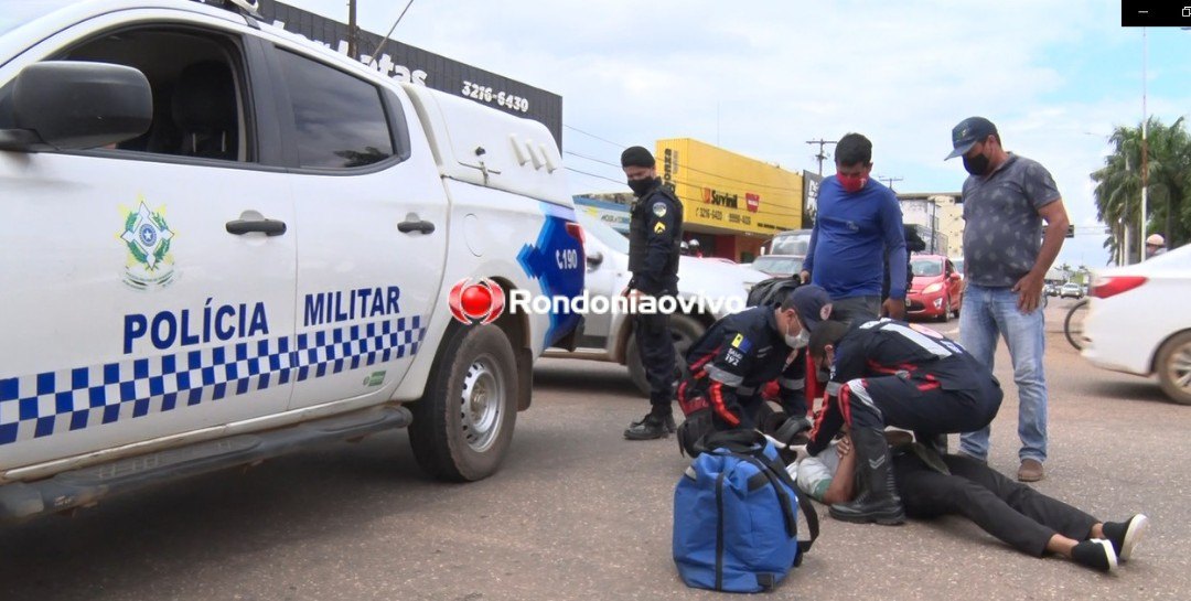 NA JORGE TEIXEIRA: Mais um acidente envolvendo caminhão boiadeiro e motocicleta é registrado em Porto Velho