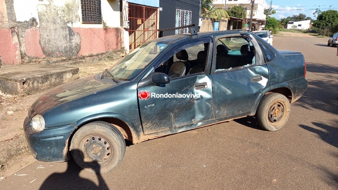 ASSISTA: Passageiro de moto tem fratura exposta em acidente na zona Leste