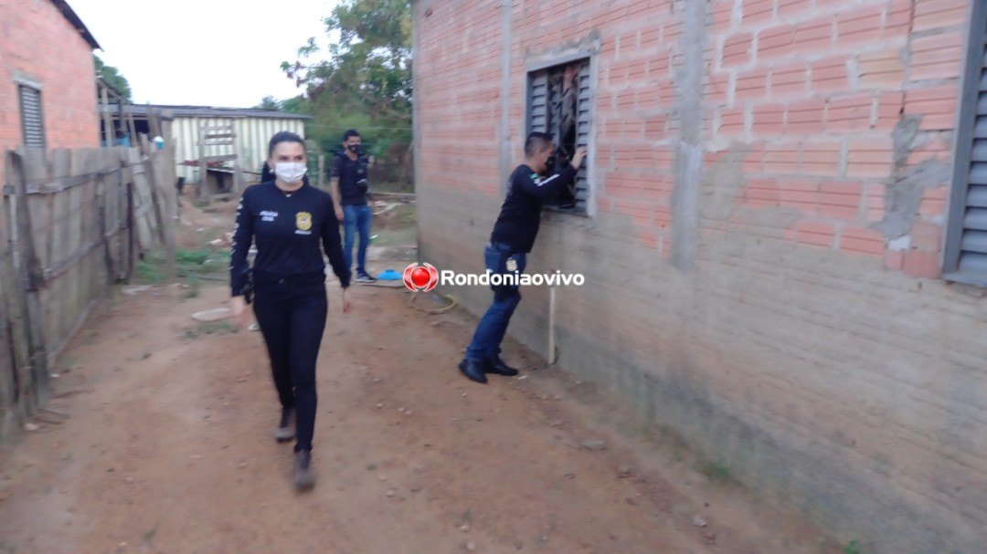 OPERAÇÃO LASCÍVIA: Homicídios tenta prender acusado de matar homem e deixar garota baleada