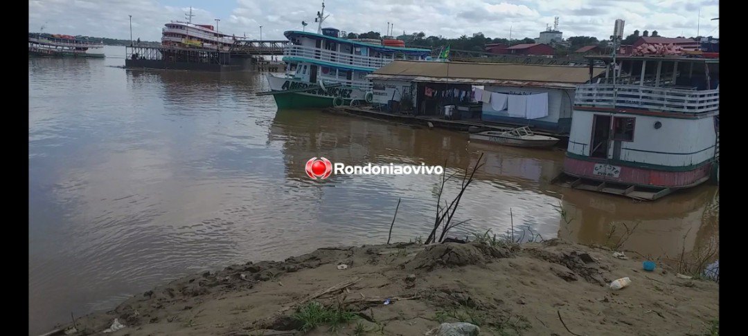 URGENTE: Ossada humana é encontrada no rio Madeira em Porto Velho