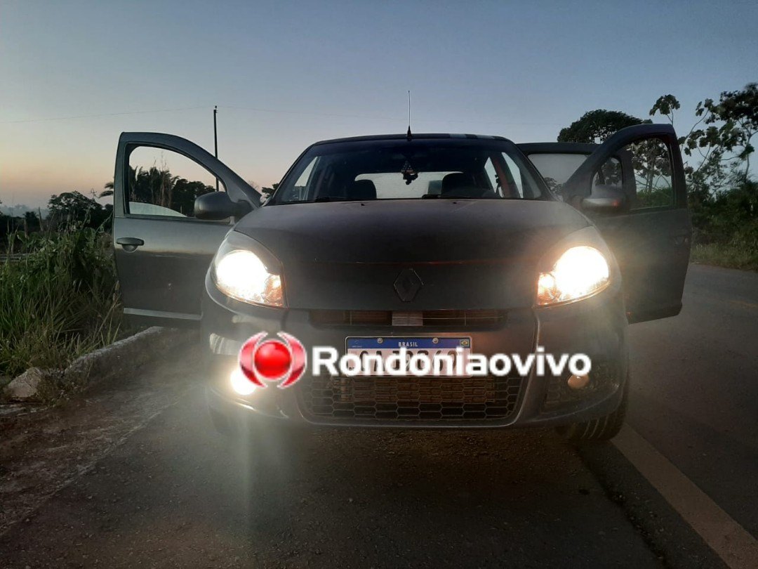 QUADRILHA VIOLENTA: Bando é preso em Nova Mamoré após roubar carro de motorista de App na capital