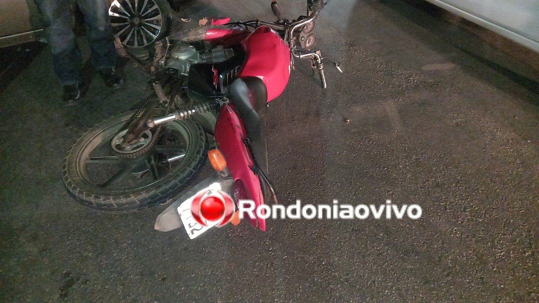 VÍDEO: Grave colisão envolvendo carro e motocicleta na zona Leste
