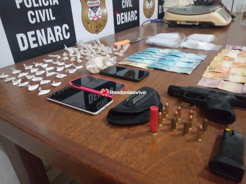 VÁRIAS DENÚNCIAS: Denarc prende 'Gordo' que usava bar de fachada para vender cocaína