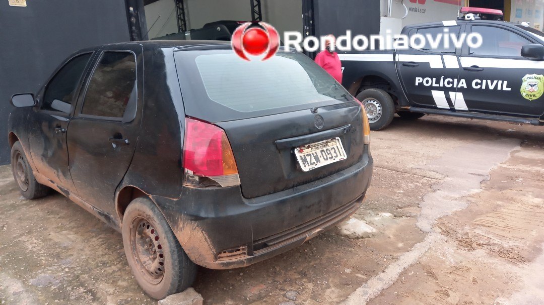 NO FLAGRA: Dois são presos em lava jato com carro roubado de comerciante