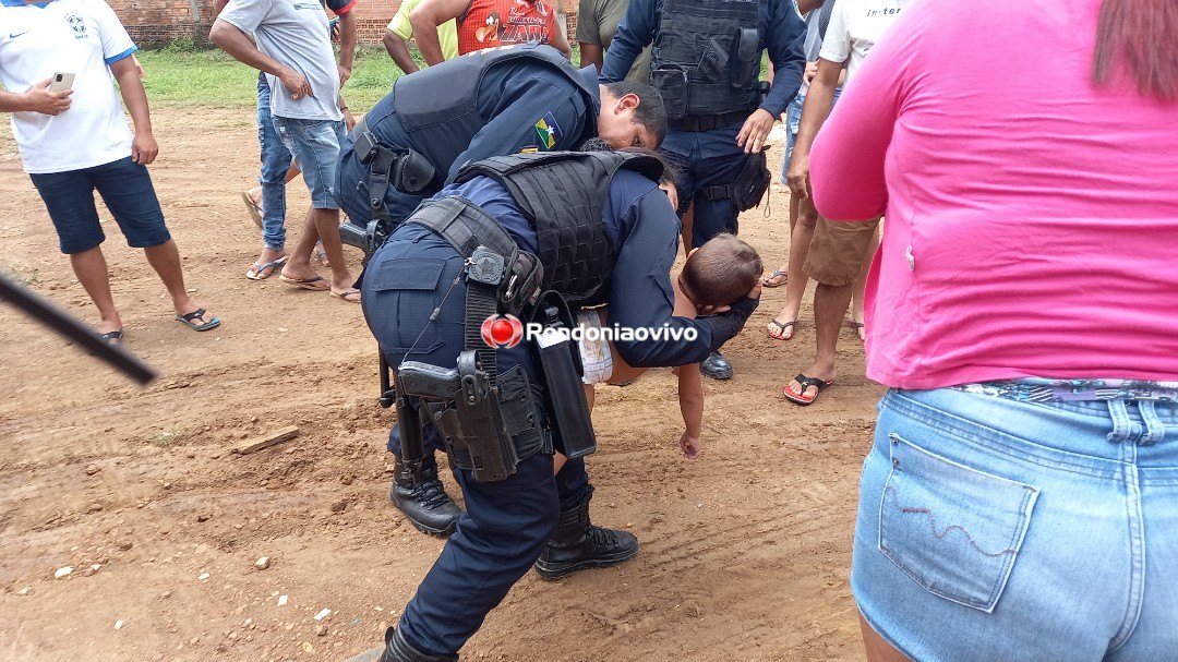 BRAVURA - VÍDEO: Equipe da PM salva a vida de bebê que passava mal em Porto Velho