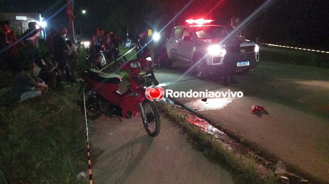 BATIDA FRONTAL: Homem morre após grave acidente entre motocicletas