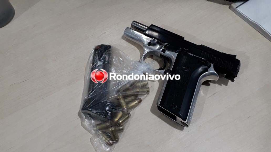 'MUITA TRETA': Motorista armado diz que pistola é para se defender de inimigos