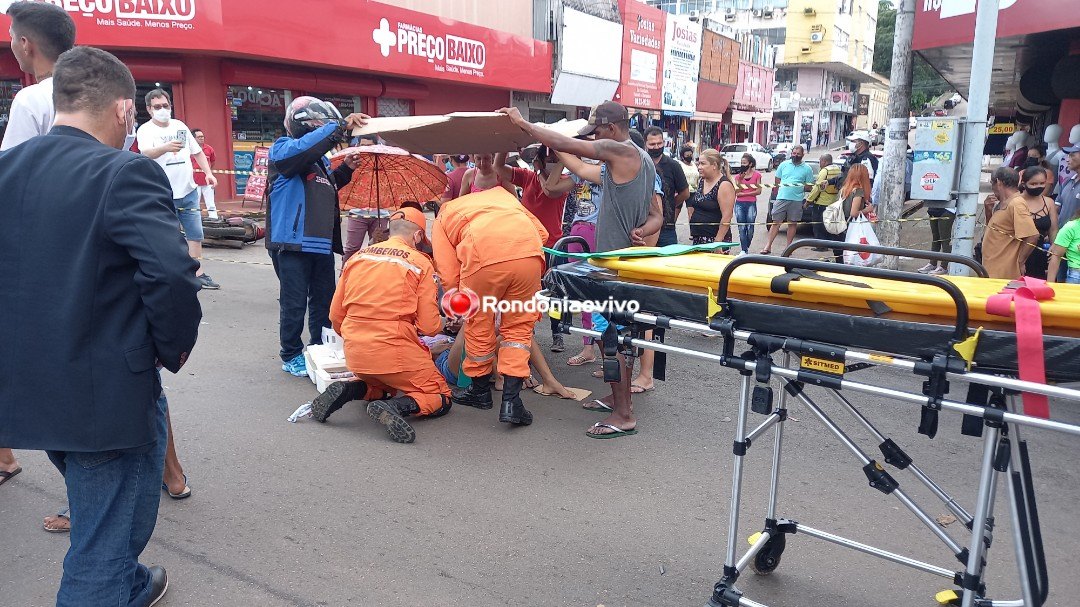 COLISÃO: Criança quebra a perna em acidente grave na 7 de Setembro