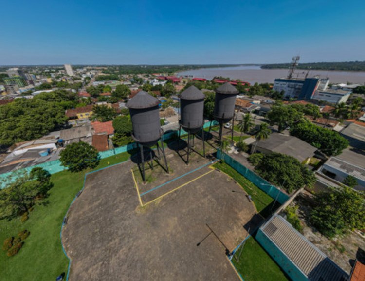 TURISMO: Conheça Praça das Três Caixas D'Água, principal símbolo de Porto Velho