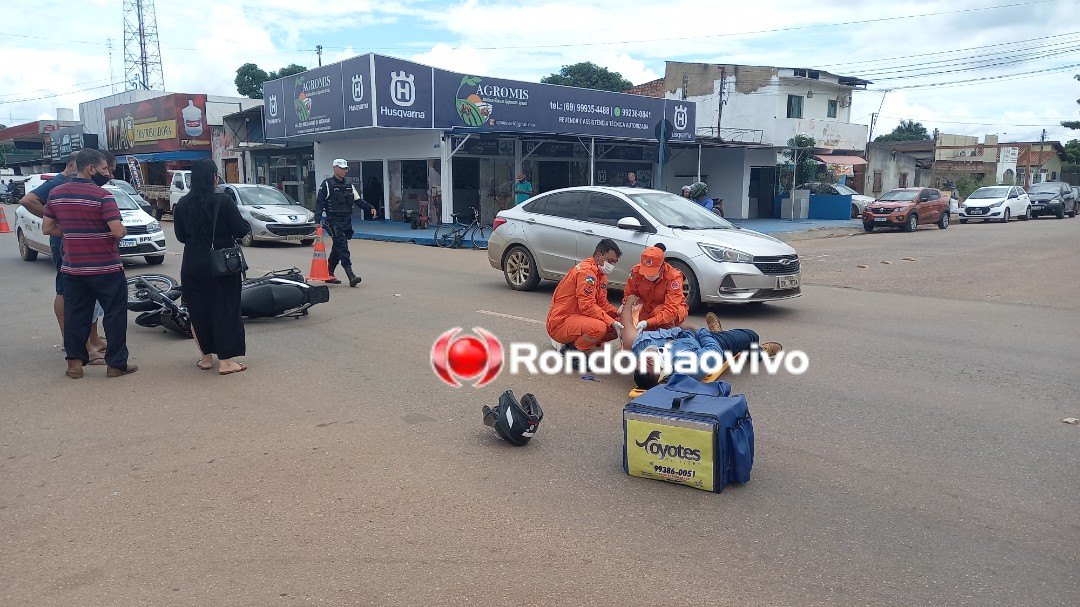 VÍDEO: Policial militar se envolve em grave acidente na capital