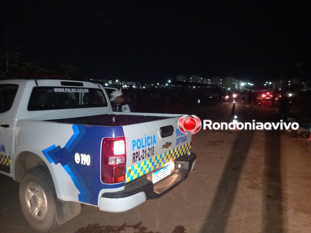 IDENTIFICADO: Motociclista morre após bater contra poste na entrada do Orgulho Madeira