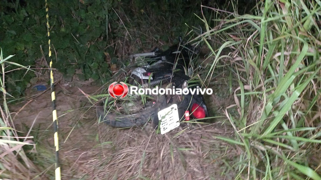 IDENTIFICADO: Motociclista morre após bater contra poste na entrada do Orgulho Madeira