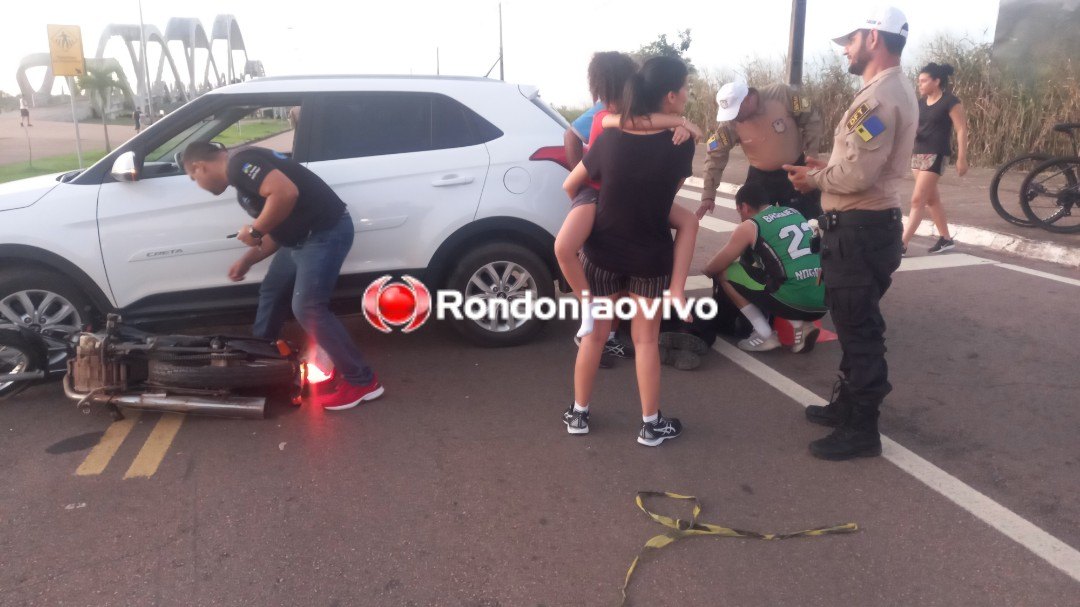 ASSISTA: Grave acidente envolvendo vigilante no Espaço Alternativo