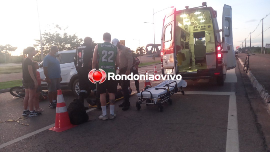 ASSISTA: Grave acidente envolvendo vigilante no Espaço Alternativo