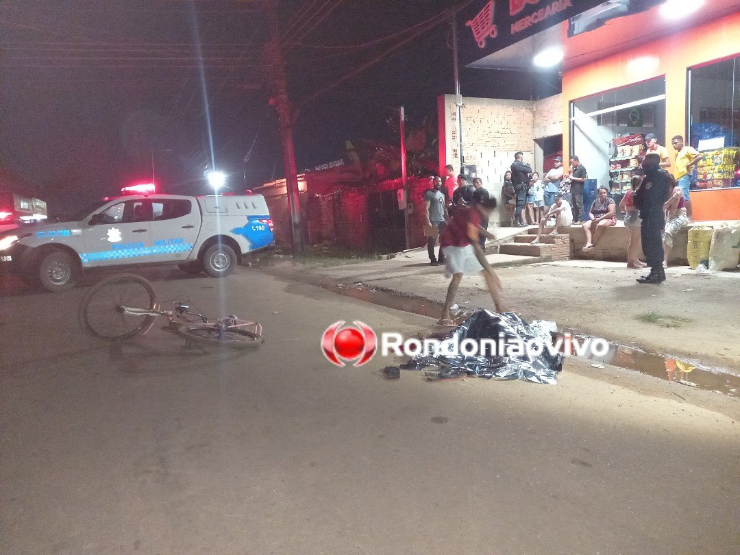 NOITE VIOLENTA: Ciclista é assassinado com vários tiros na zona Leste