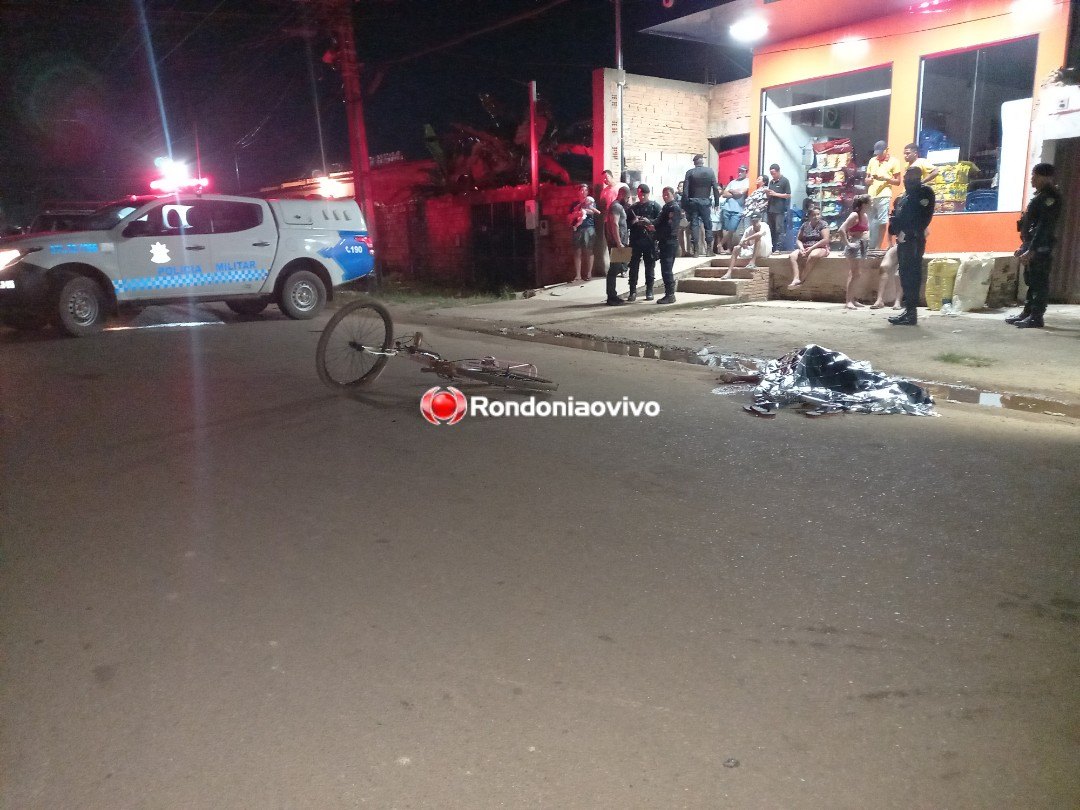 NOITE VIOLENTA: Ciclista é assassinado com vários tiros na zona Leste