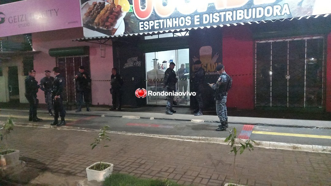 FIM DA LINHA: Policial militar reage assalto em comércio e criminoso morre baleado