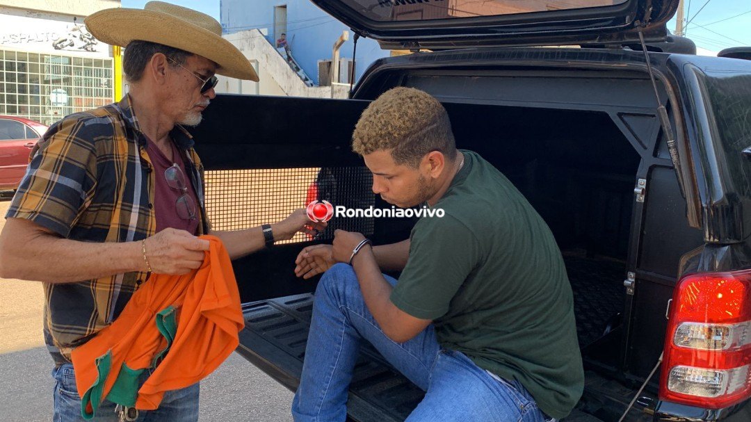 IDENTIFICADOS: Taxista e comparsa são presos após roubo com refém em residência