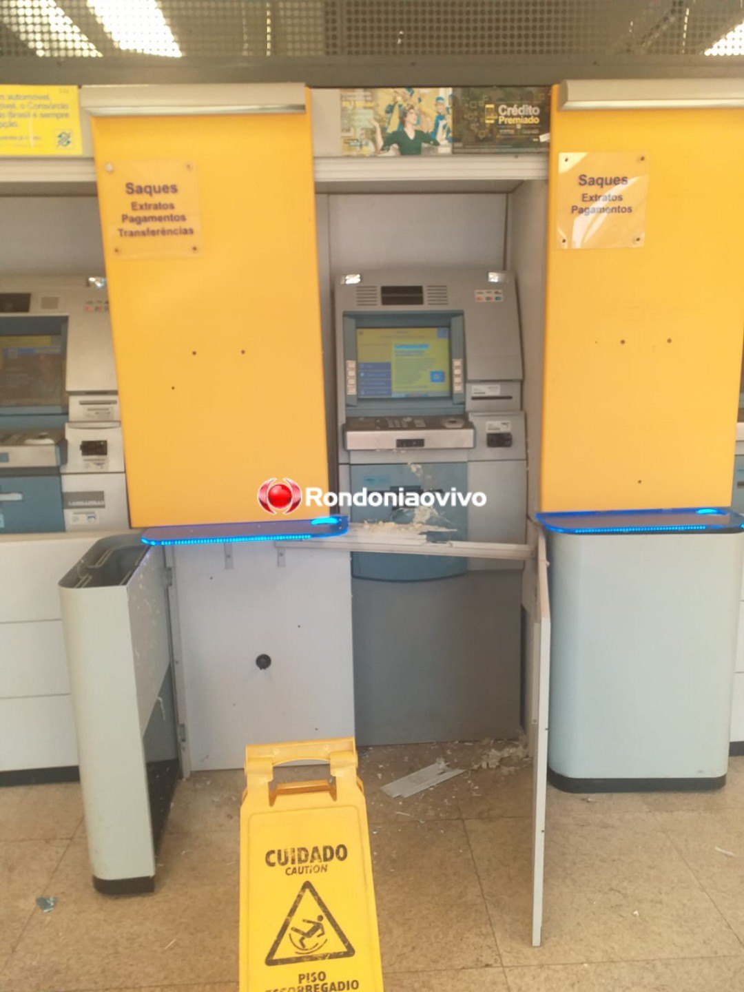 ASSISTA: Bandidos com explosivos atacam duas agências do Banco do Brasil