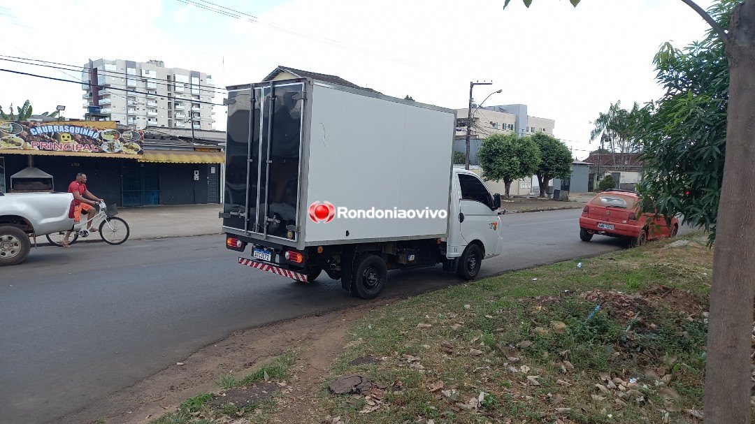 VÍDEO: Ciclista quebra a perna após colisão envolvendo caminhão na Calama