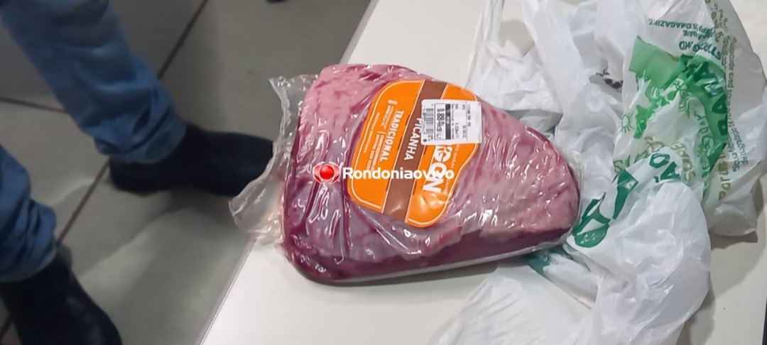 'INSISTENTE': Rapaz é preso mais uma vez furtando picanha no Irmãos Gonçalves na capital