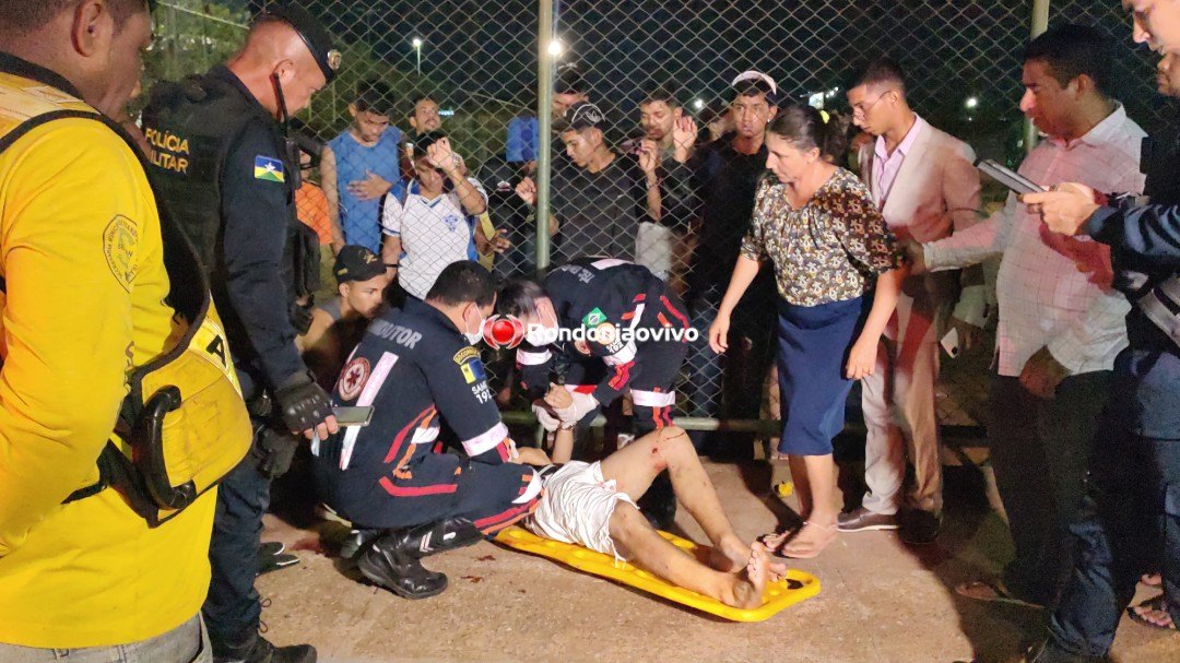 VÍDEO: Adolescente de 15 anos é atacado a tiros na praça Ceu em Porto Velho